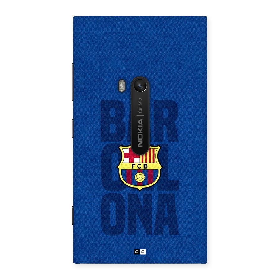Barcelona Typography Back Case for Lumia 920