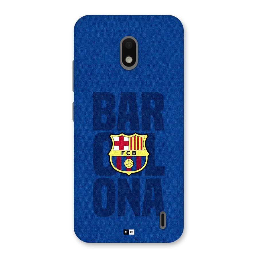 Barcelona Typography Back Case for Nokia 2.2