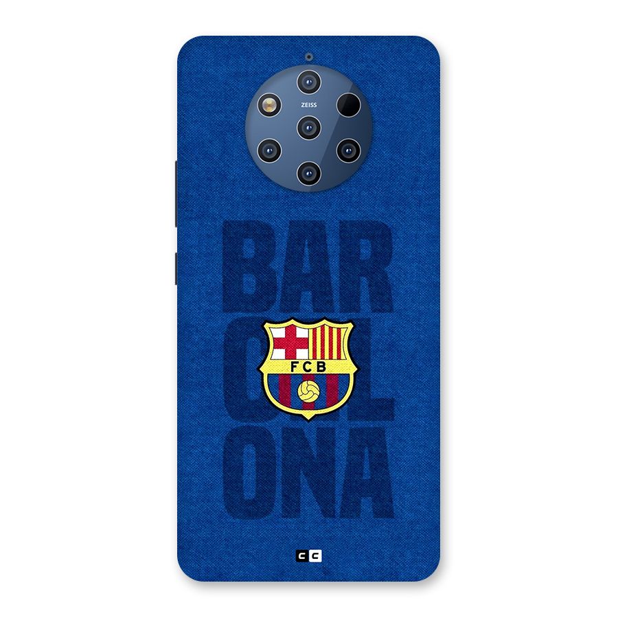 Barcelona Typography Back Case for Nokia 9 PureView