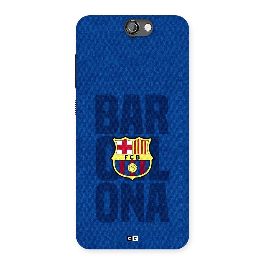 Barcelona Typography Back Case for One A9