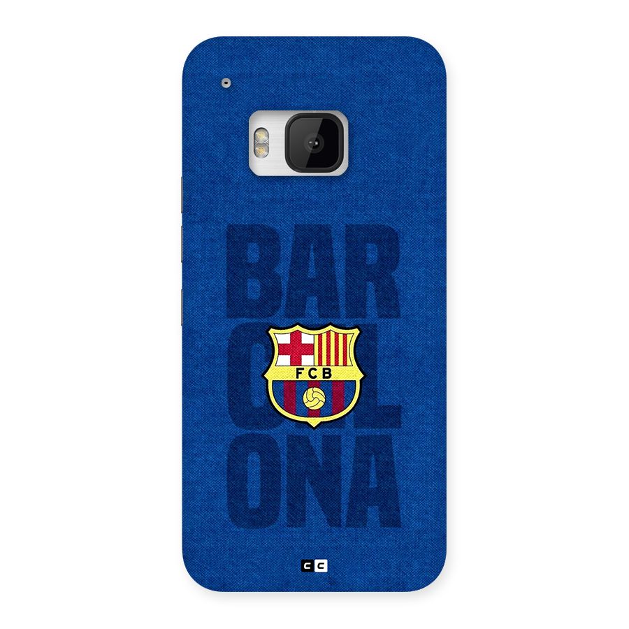 Barcelona Typography Back Case for One M9