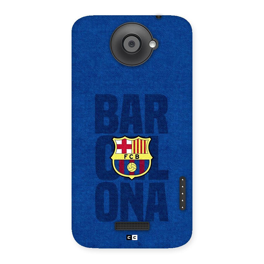 Barcelona Typography Back Case for One X