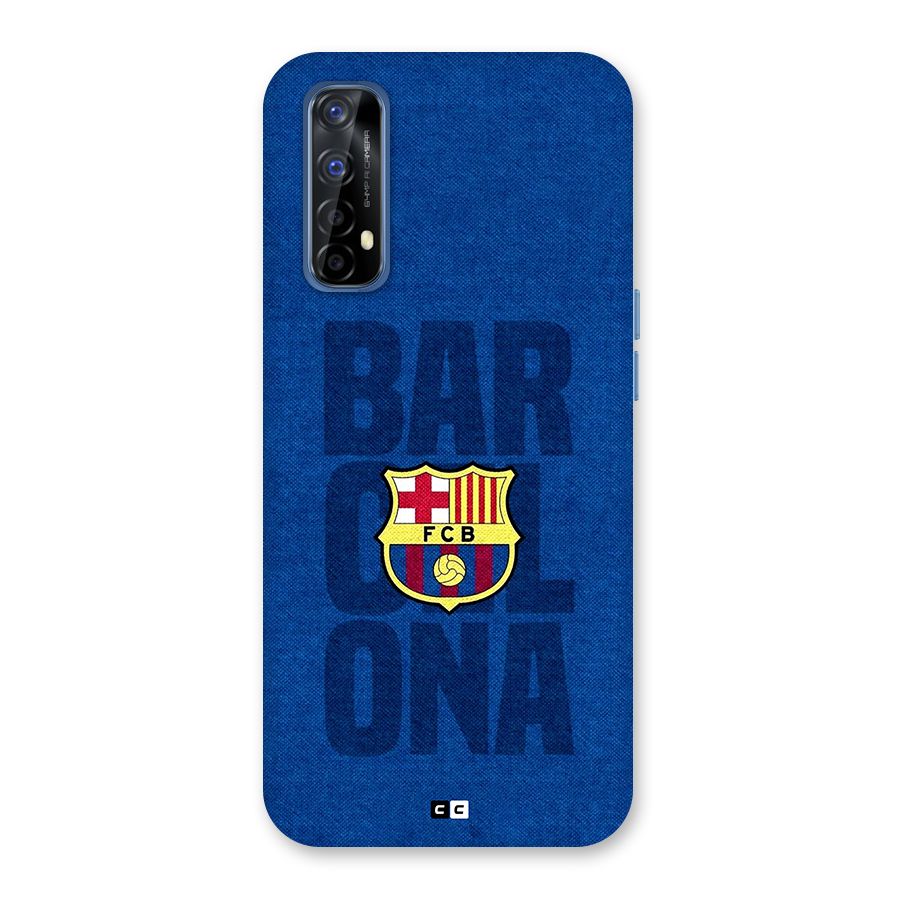 Barcelona Typography Back Case for Realme 7