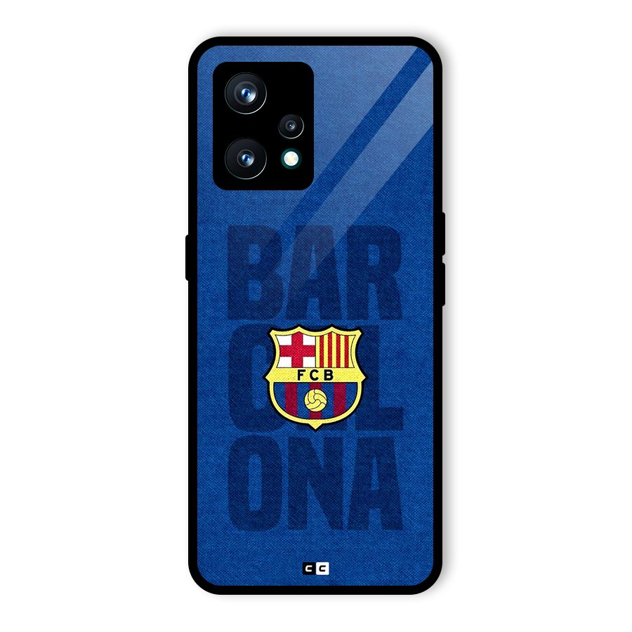 Barcelona Typography Back Case for Realme 9