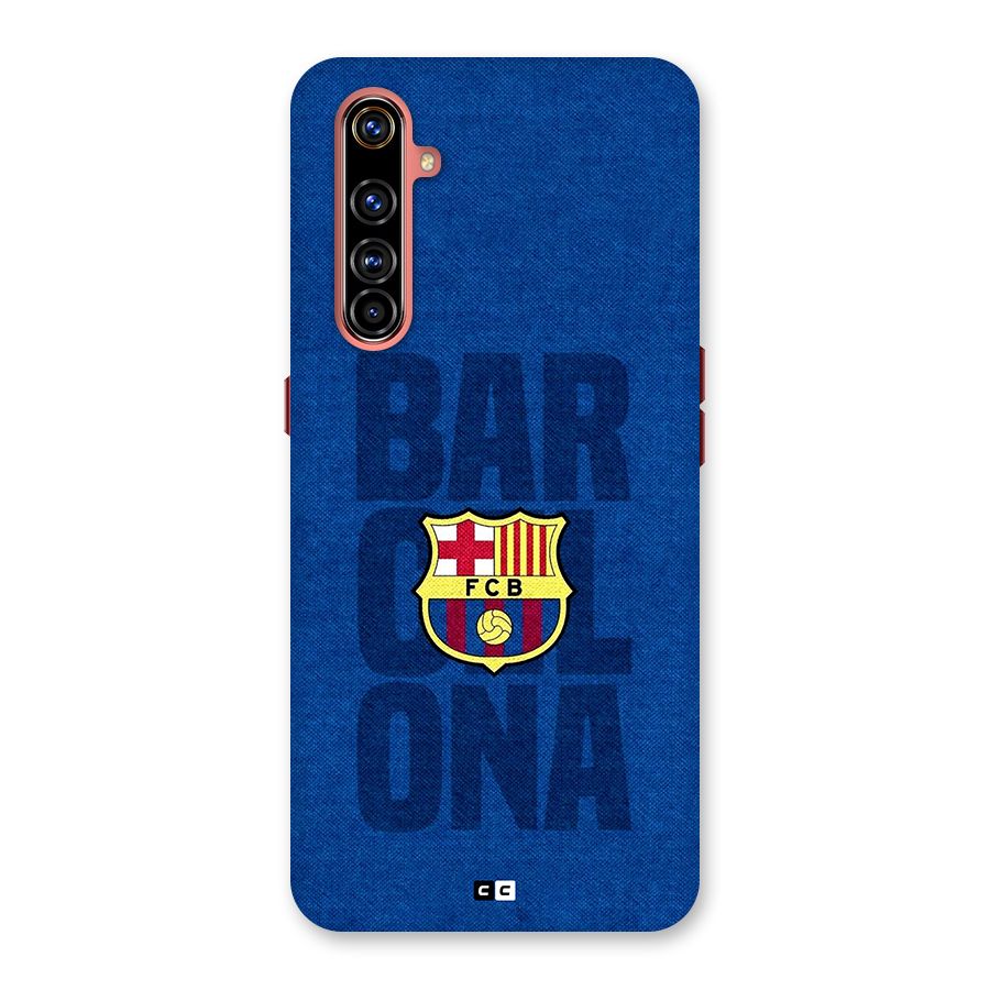 Barcelona Typography Back Case for Realme X50 Pro