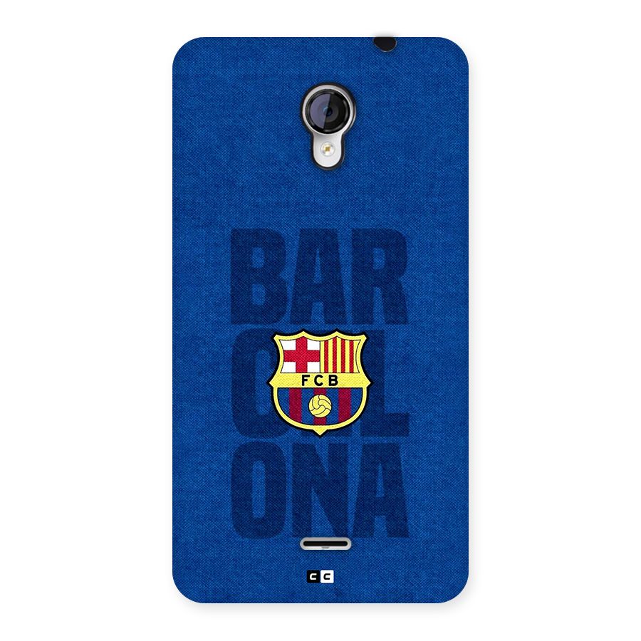 Barcelona Typography Back Case for Unite 2 A106