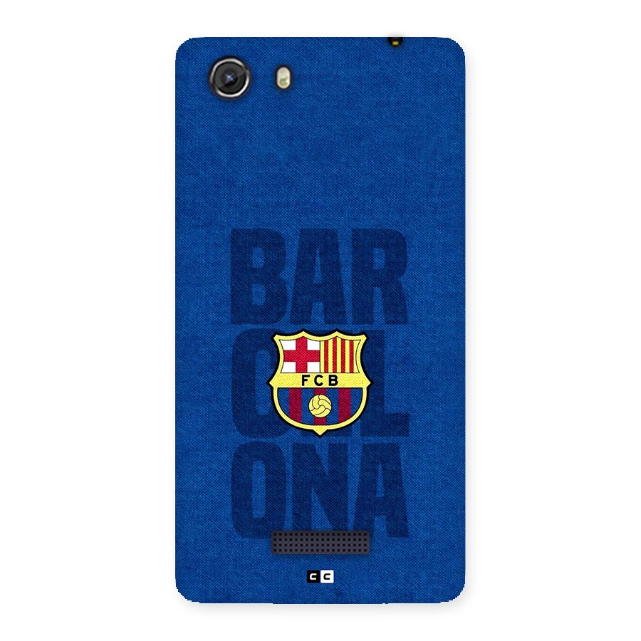 Barcelona Typography Back Case for Unite 3