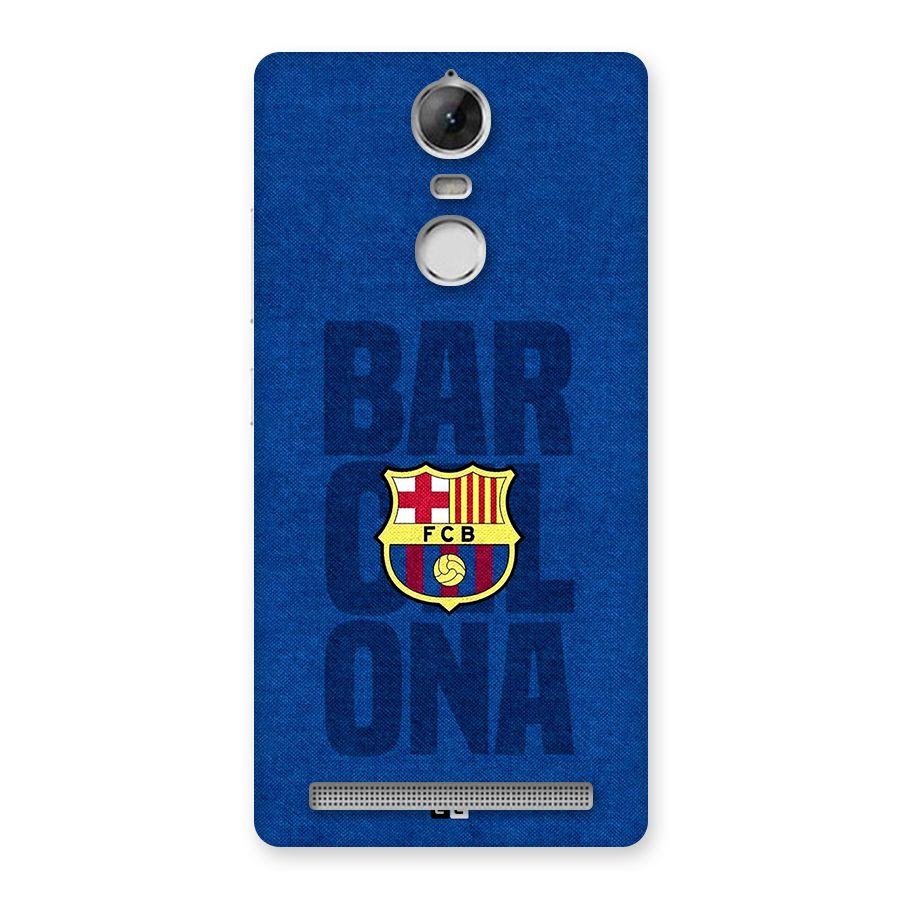 Barcelona Typography Back Case for Vibe K5 Note