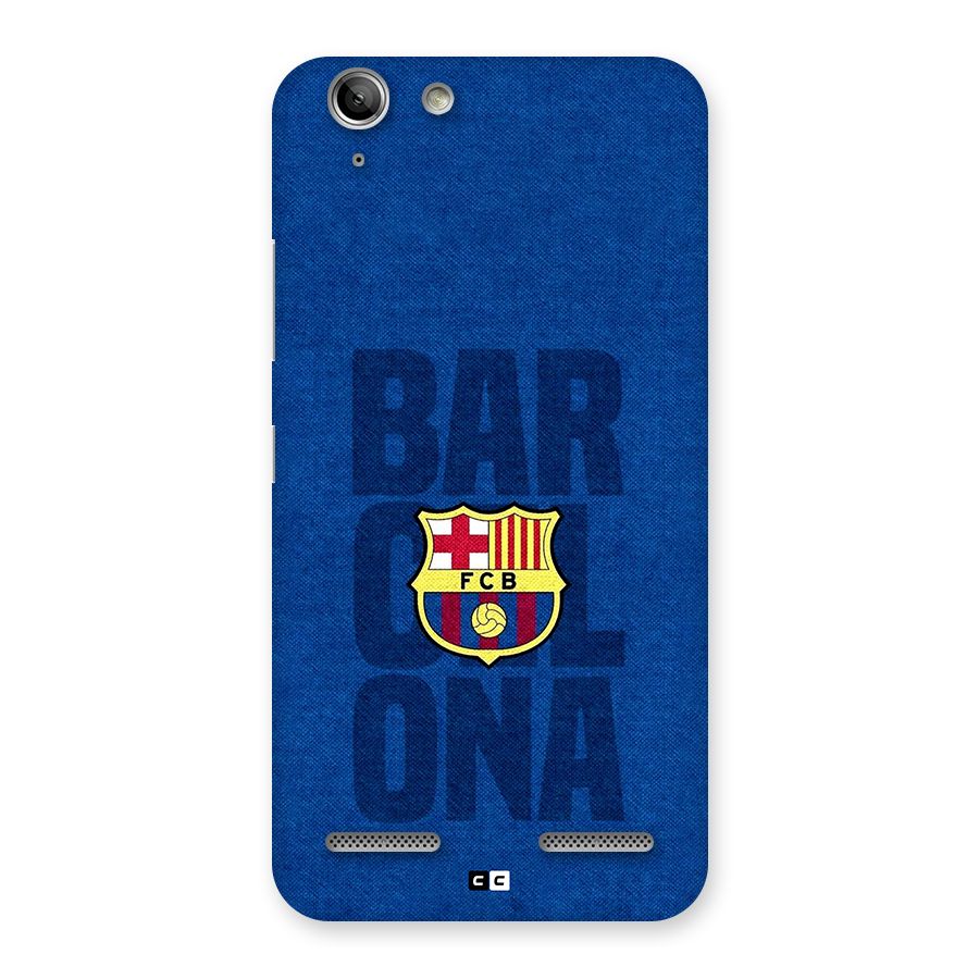 Barcelona Typography Back Case for Vibe K5 Plus
