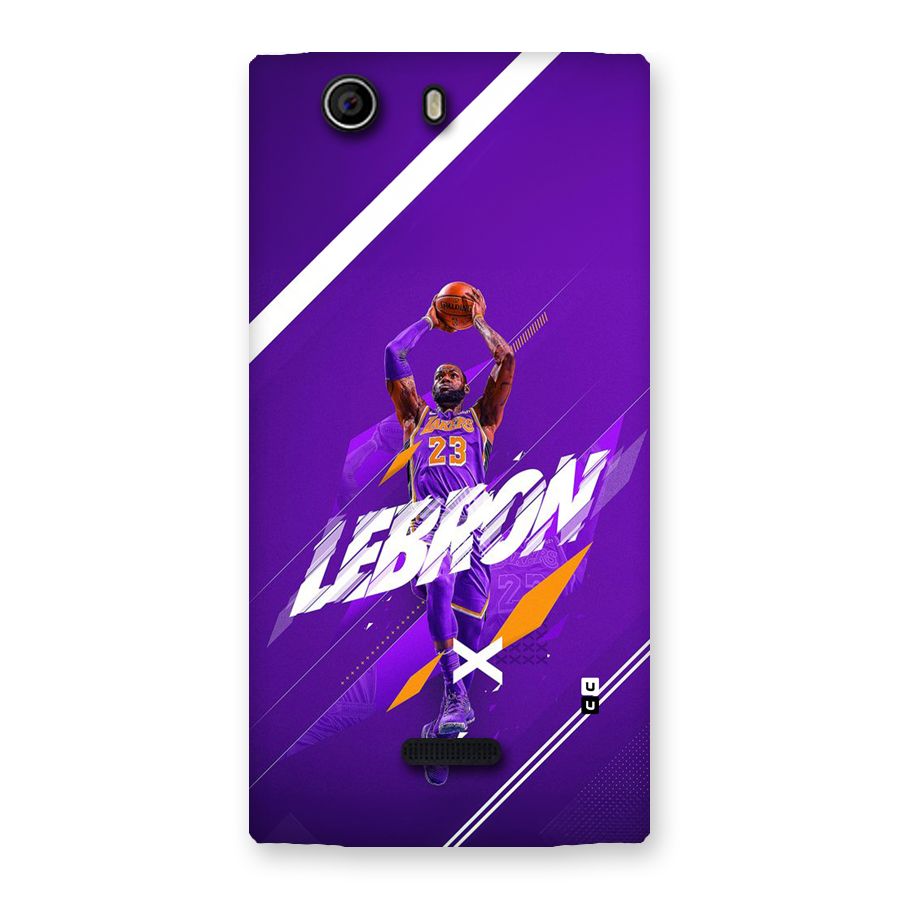 Basketball Star Back Case for Canvas Nitro 2 E311