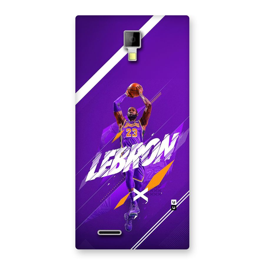 Basketball Star Back Case for Canvas Xpress A99