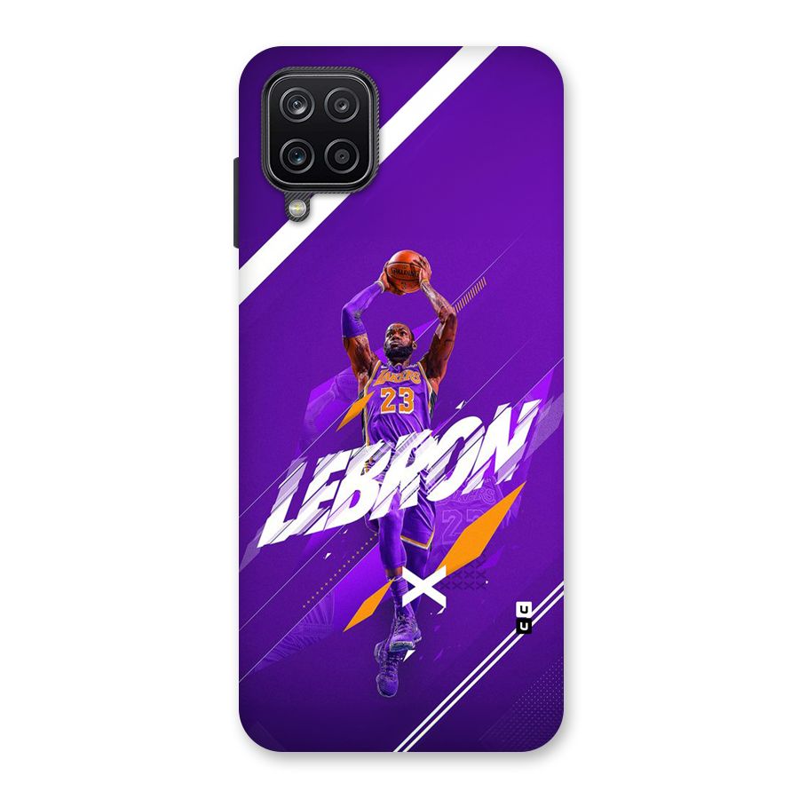 Basketball Star Back Case for Galaxy A12