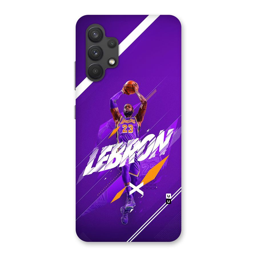 Basketball Star Back Case for Galaxy A32