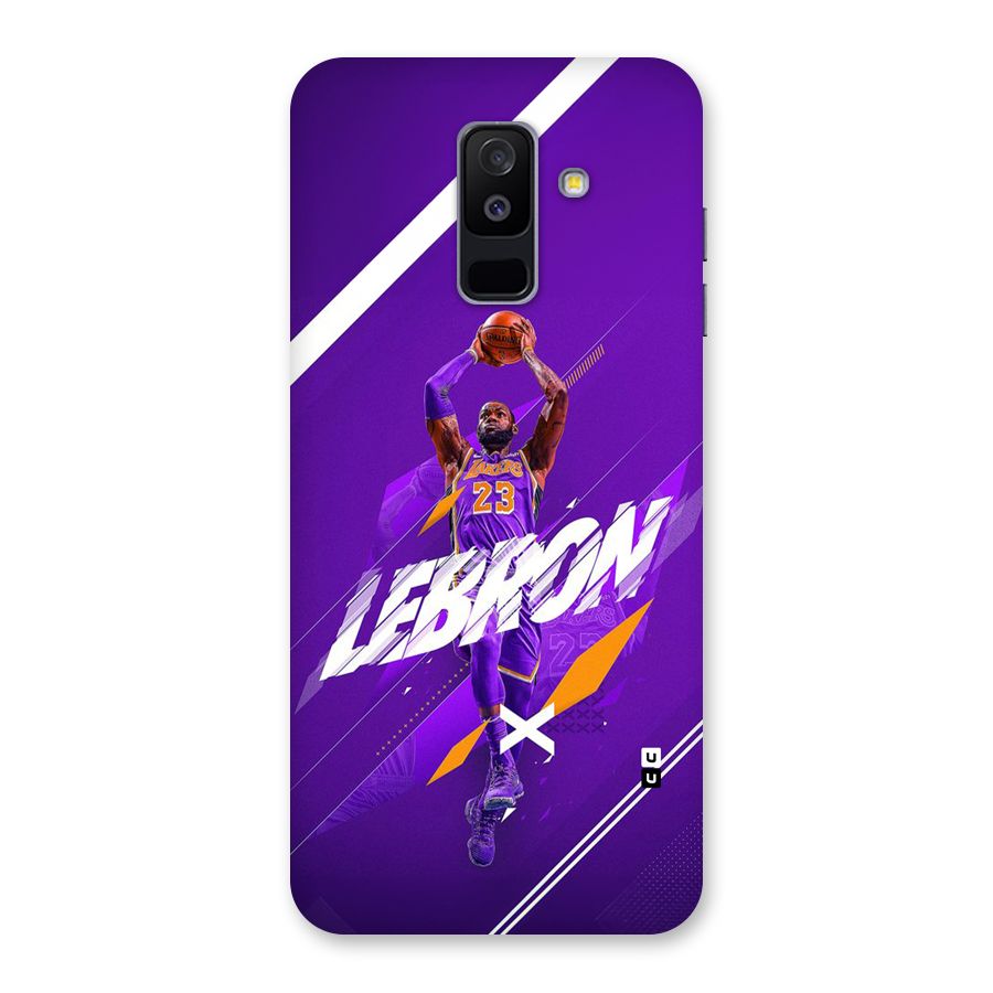 Basketball Star Back Case for Galaxy A6 Plus
