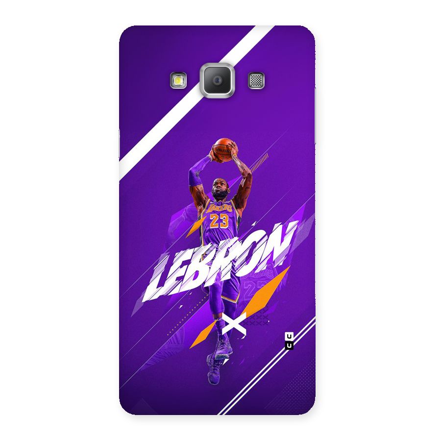 Basketball Star Back Case for Galaxy A7