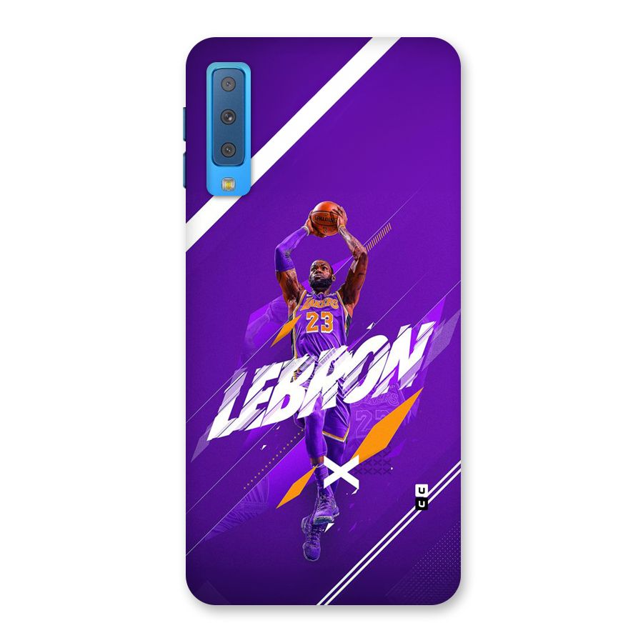 Basketball Star Back Case for Galaxy A7 (2018)