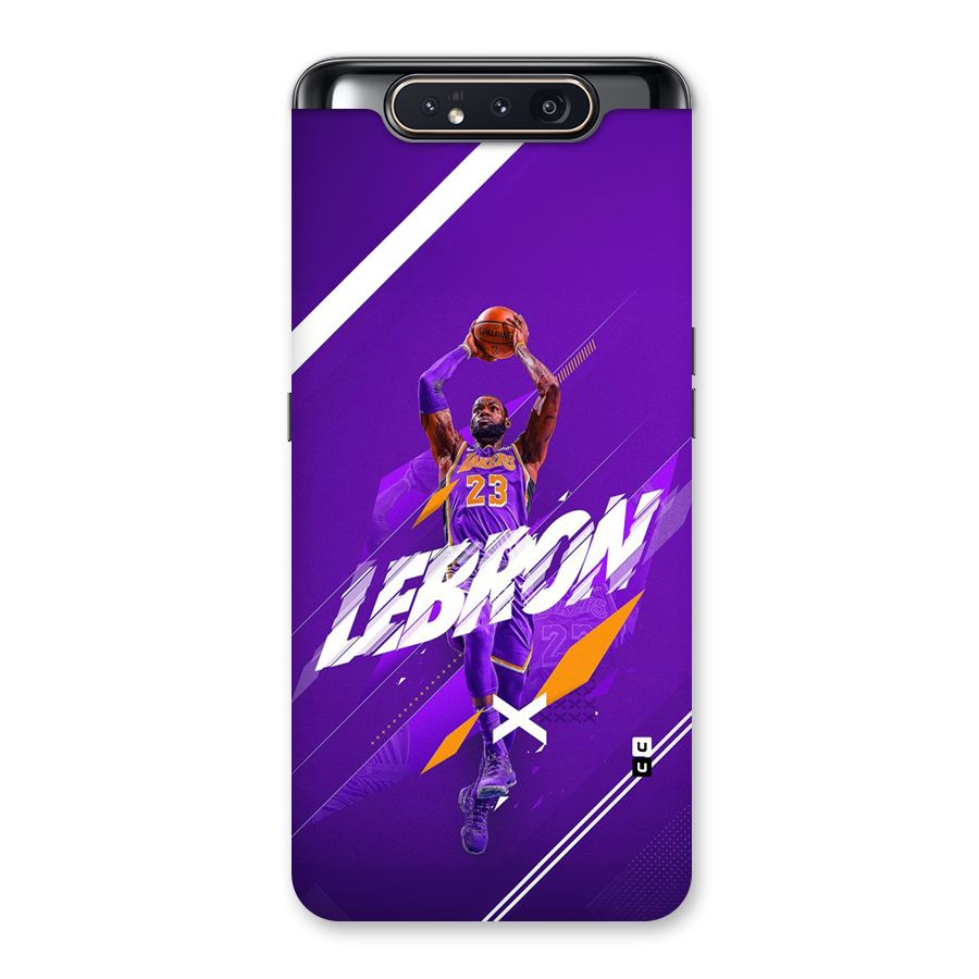 Basketball Star Back Case for Galaxy A80