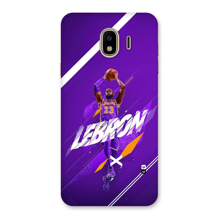 Basketball Star Back Case for Galaxy J4