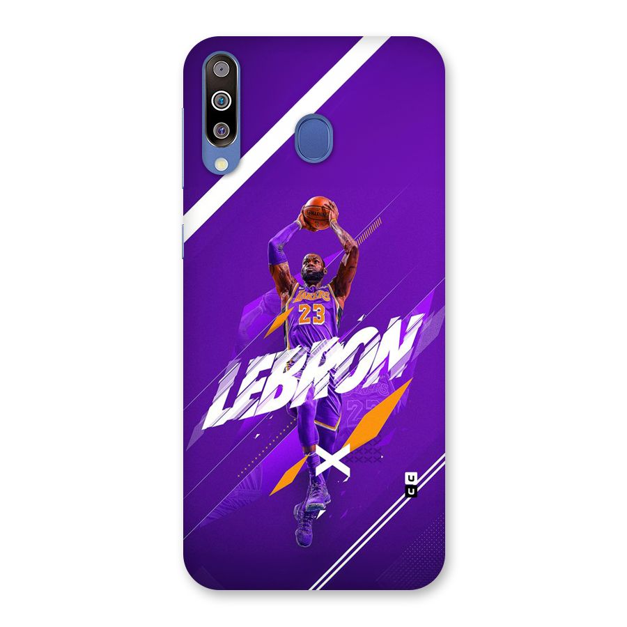 Basketball Star Back Case for Galaxy M30