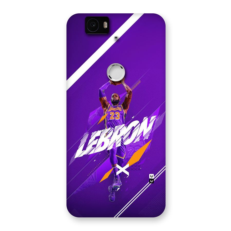 Basketball Star Back Case for Google Nexus 6P