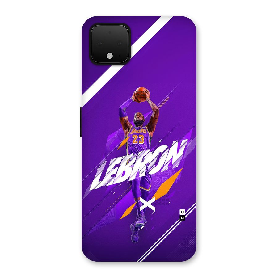 Basketball Star Back Case for Google Pixel 4 XL