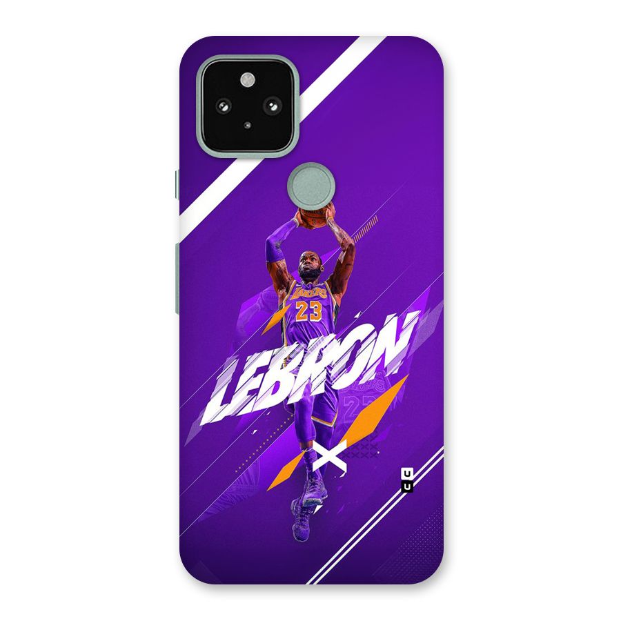 Basketball Star Back Case for Google Pixel 5