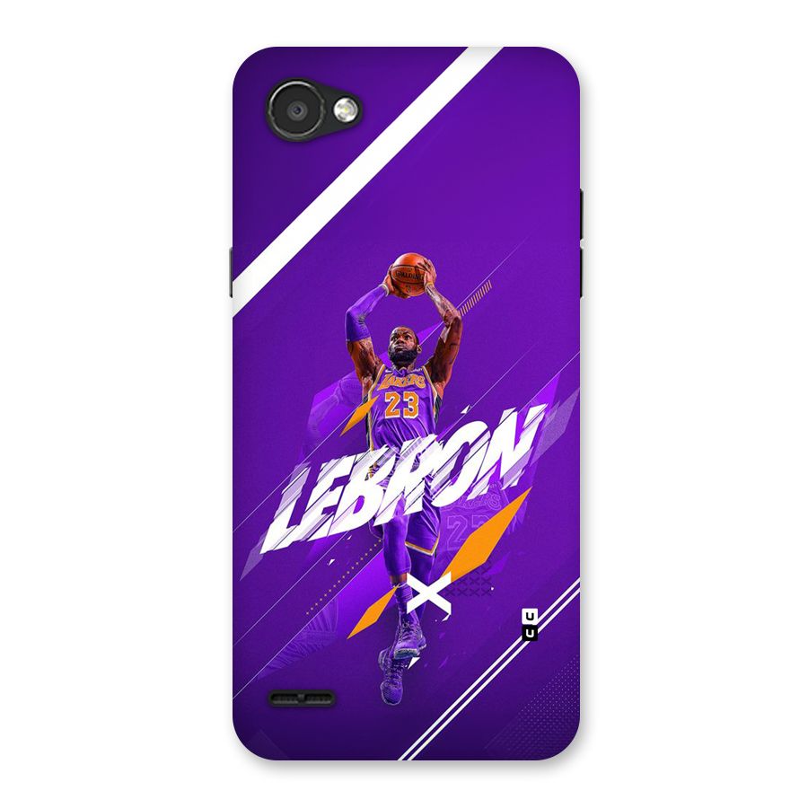Basketball Star Back Case for LG Q6