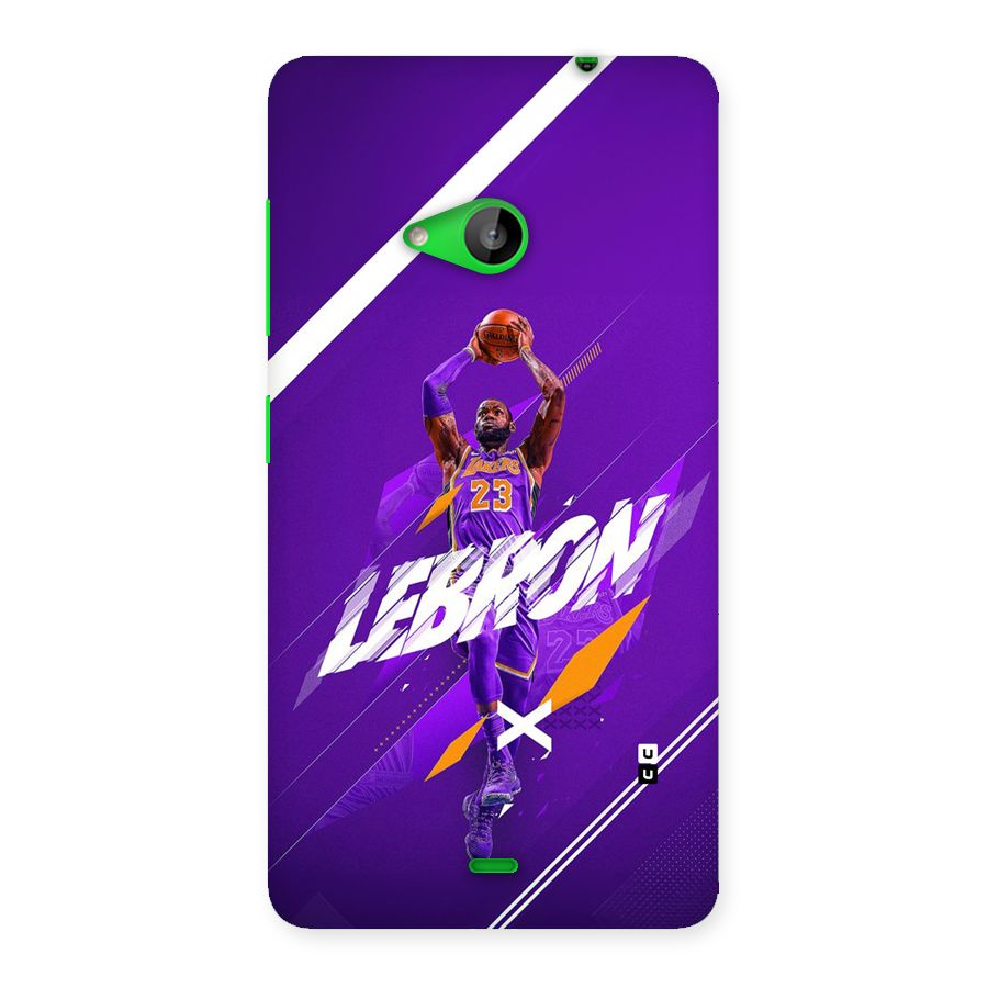 Basketball Star Back Case for Lumia 535