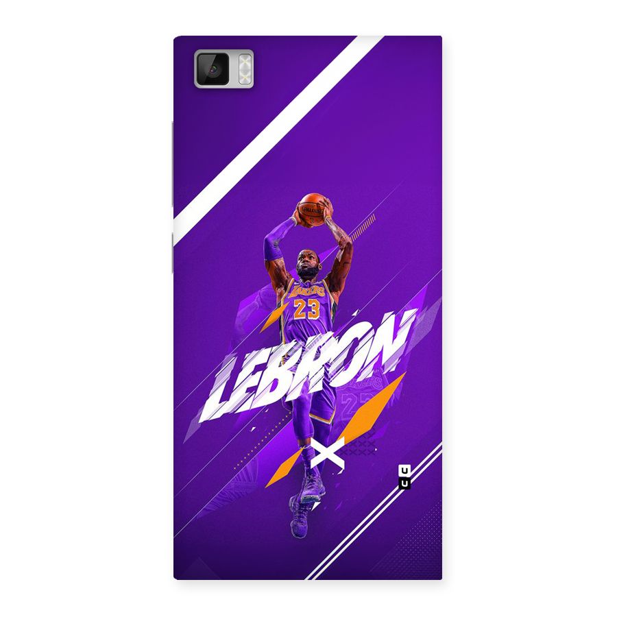 Basketball Star Back Case for Mi3