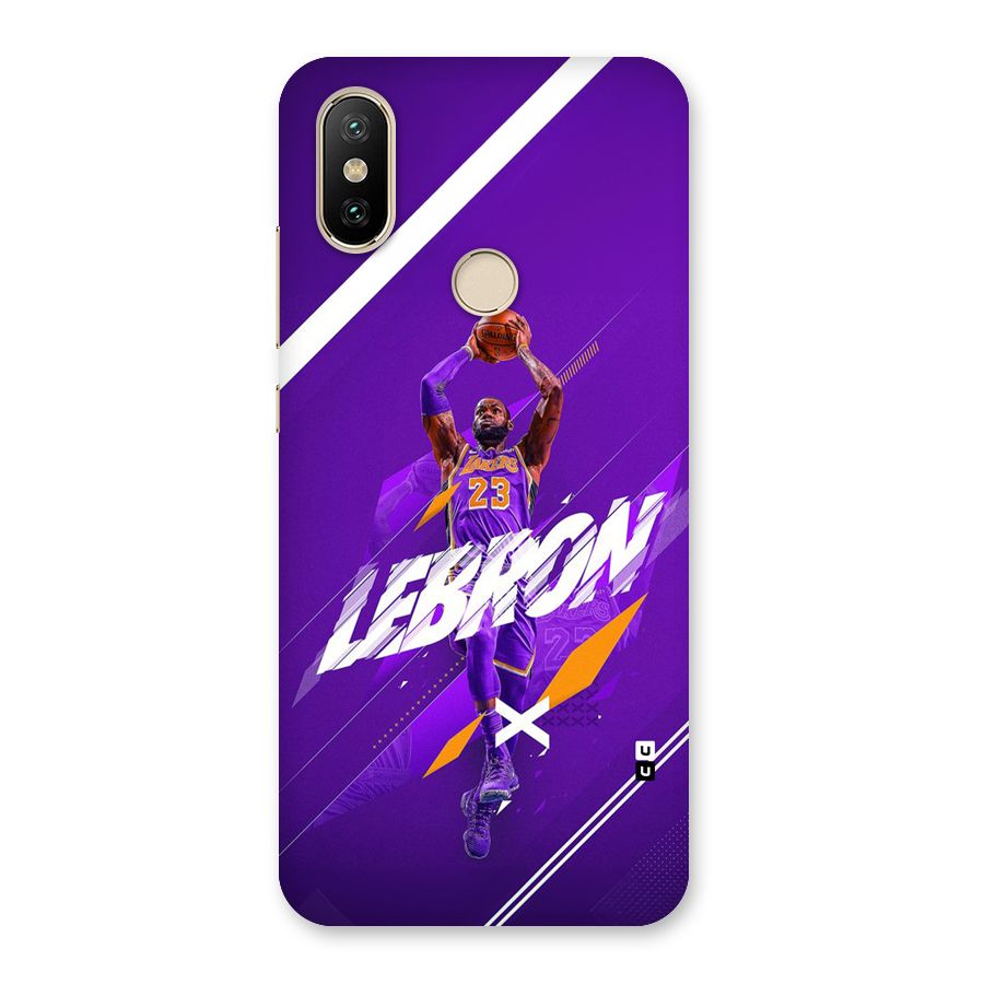 Basketball Star Back Case for Mi A2