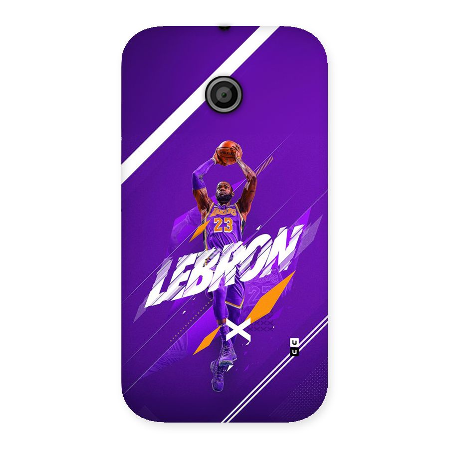 Basketball Star Back Case for Moto E