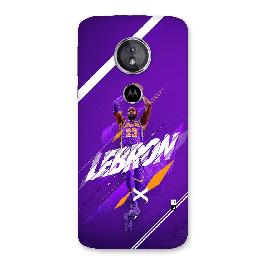 Basketball Star Back Case for Moto E5