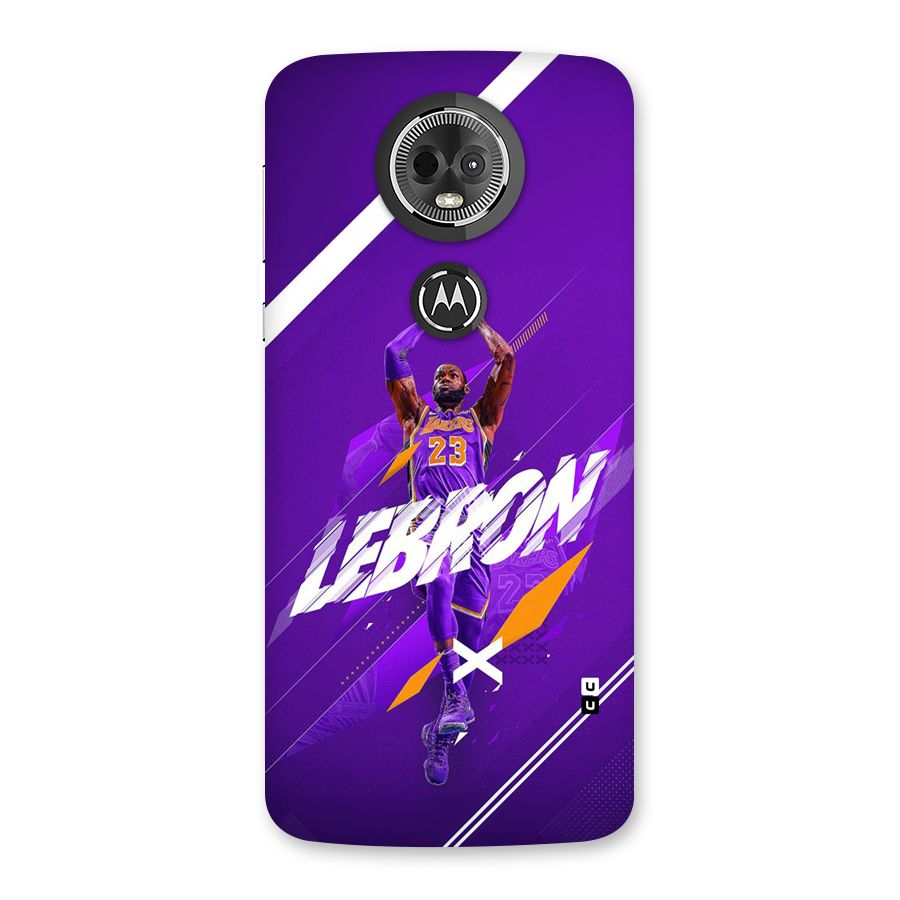 Basketball Star Back Case for Moto E5 Plus