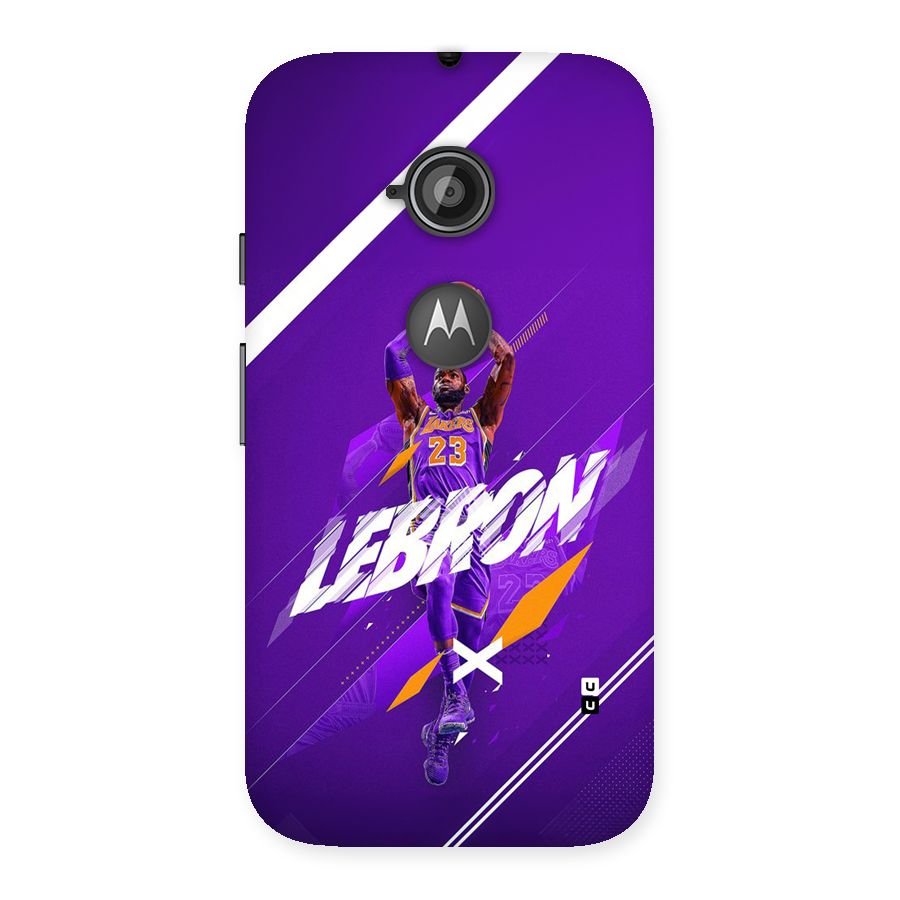 Basketball Star Back Case for Moto E 2nd Gen