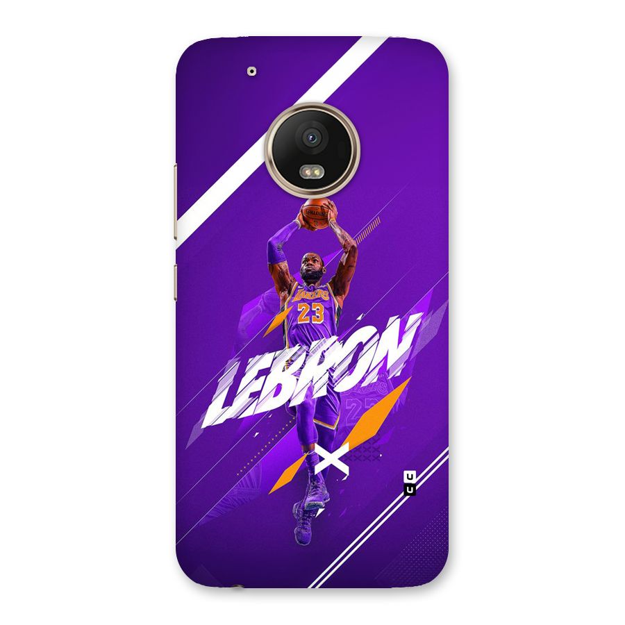 Basketball Star Back Case for Moto G5 Plus