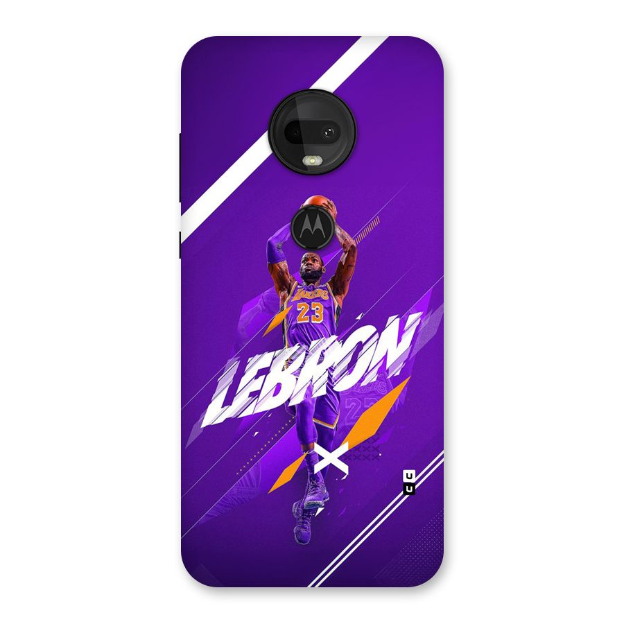Basketball Star Back Case for Moto G7