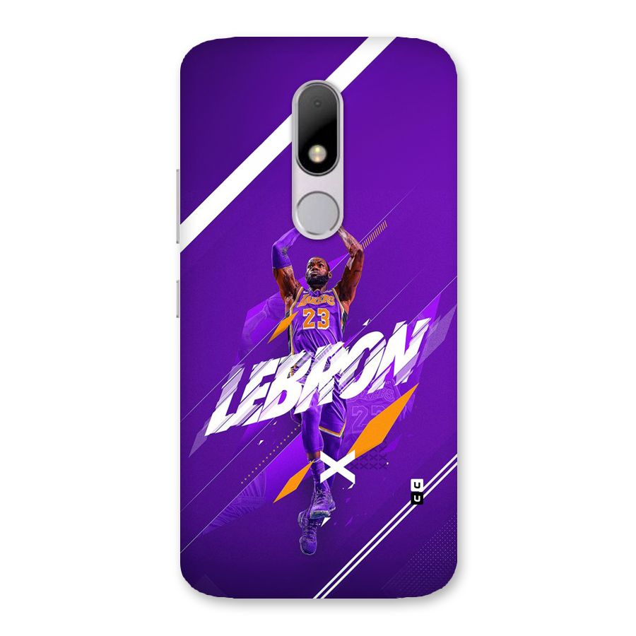 Basketball Star Back Case for Moto M
