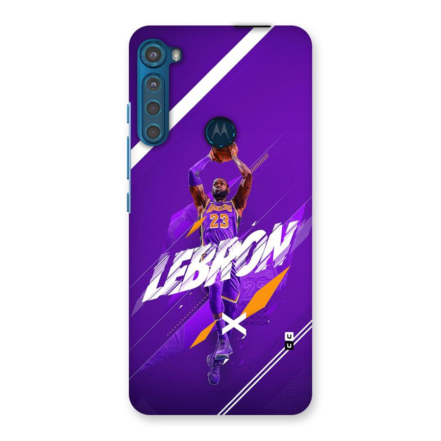 Basketball Star Back Case for Motorola One Fusion Plus