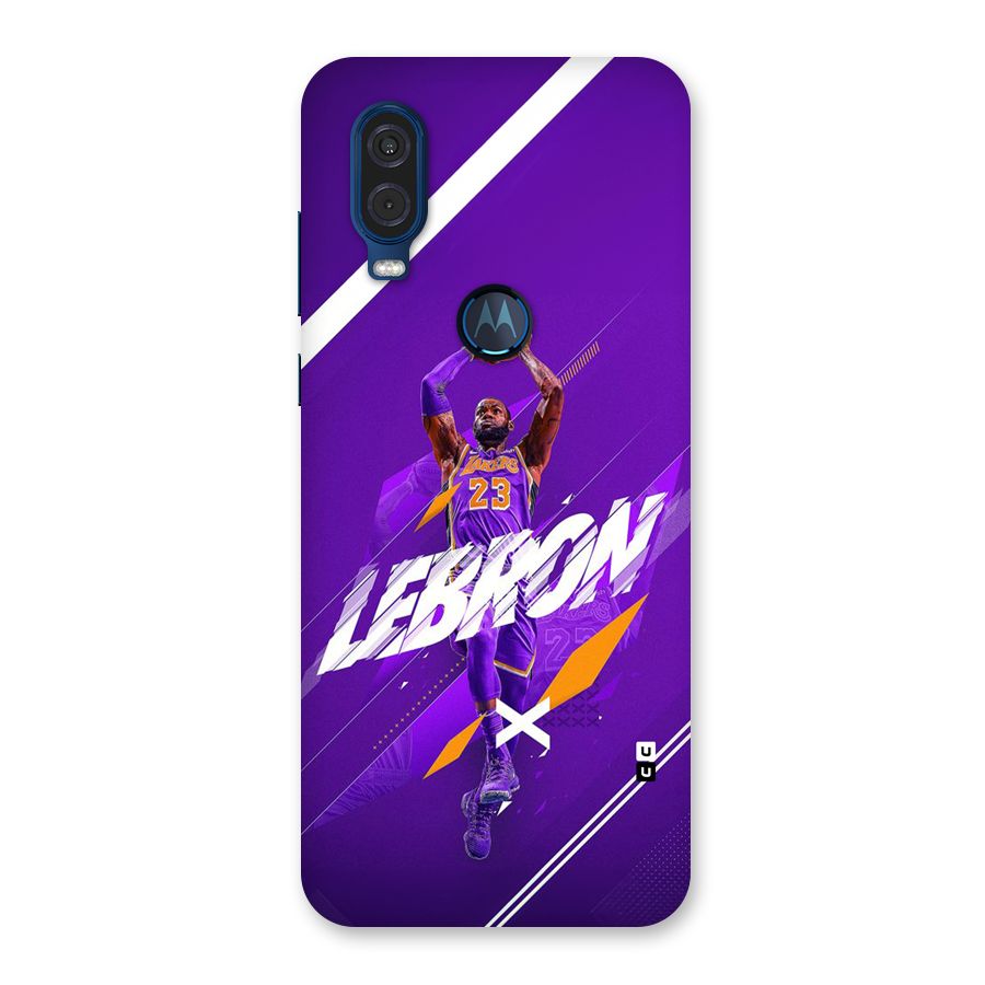 Basketball Star Back Case for Motorola One Vision