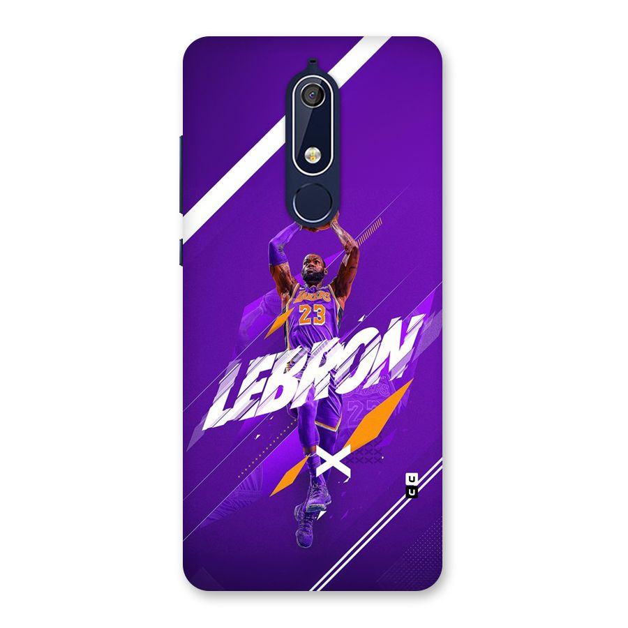 Basketball Star Back Case for Nokia 5.1