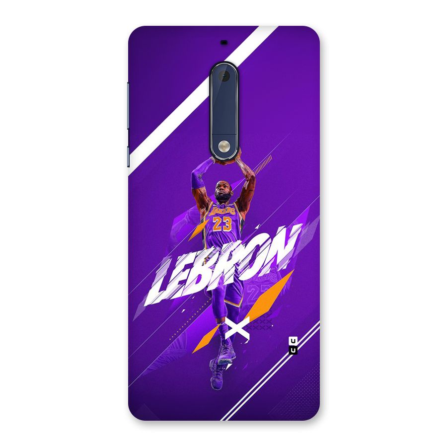 Basketball Star Back Case for Nokia 5