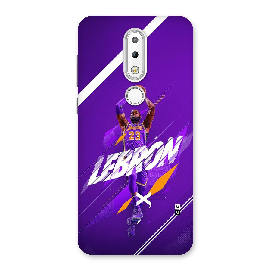 Basketball Star Back Case for Nokia 6.1 Plus