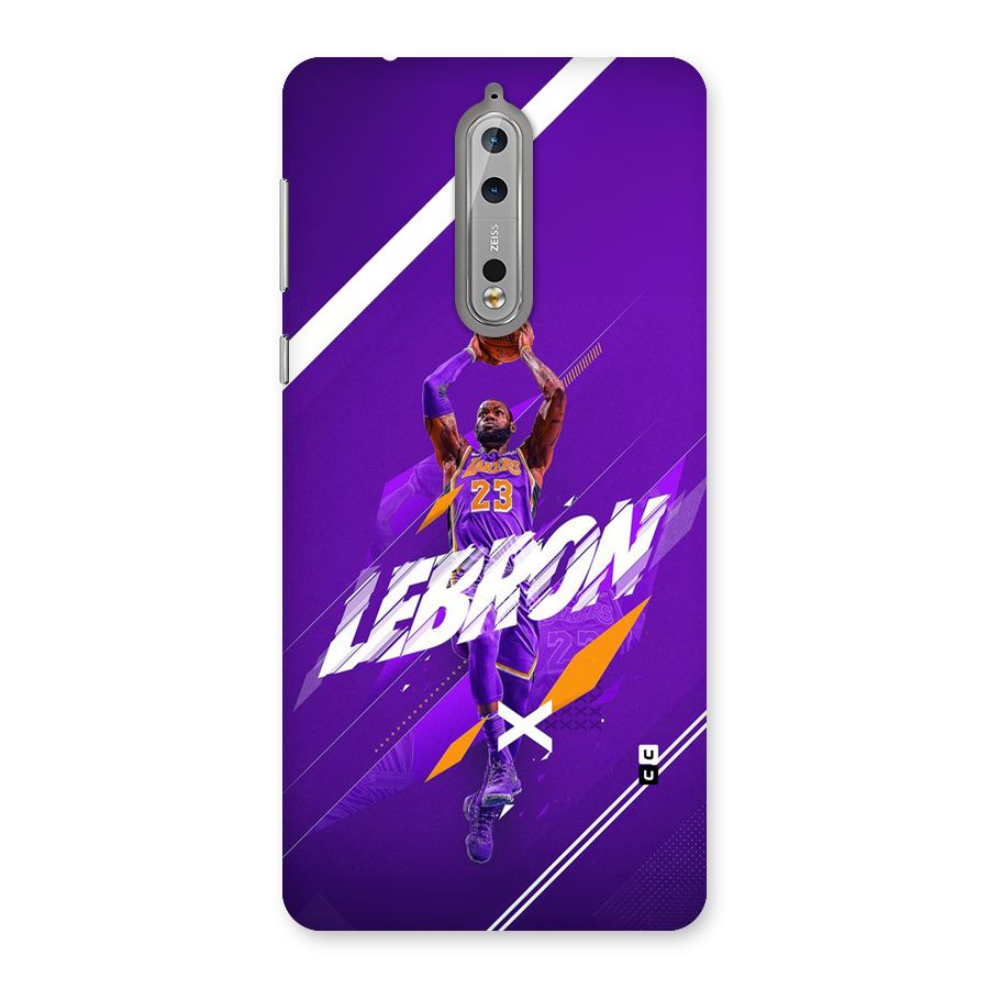 Basketball Star Back Case for Nokia 8