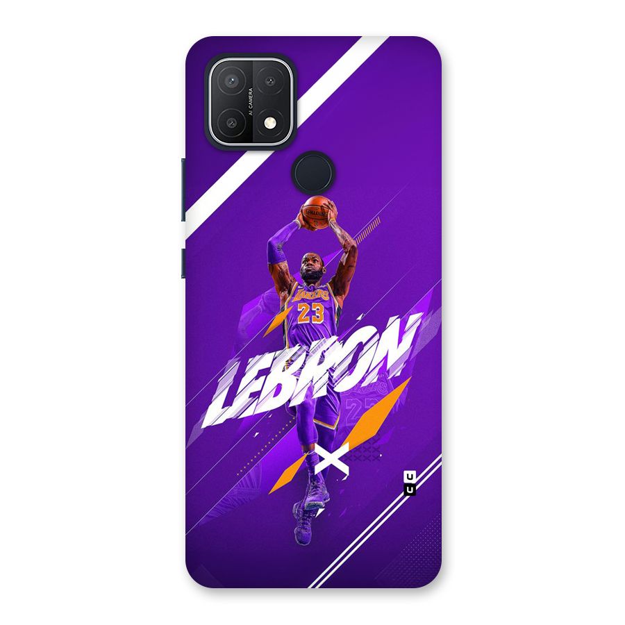 Basketball Star Back Case for Oppo A15s
