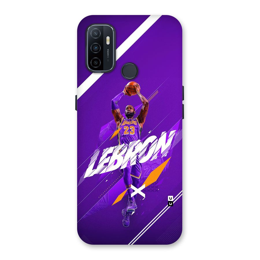 Basketball Star Back Case for Oppo A33 (2020)