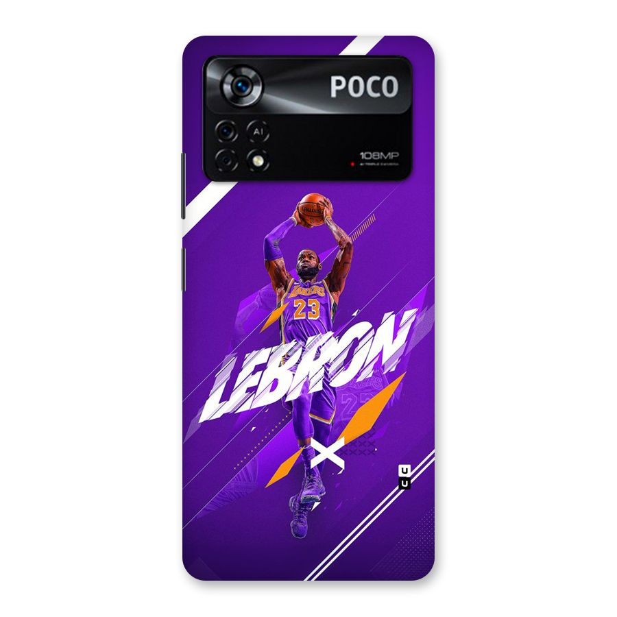 Basketball Star Back Case for Poco X4 Pro 5G