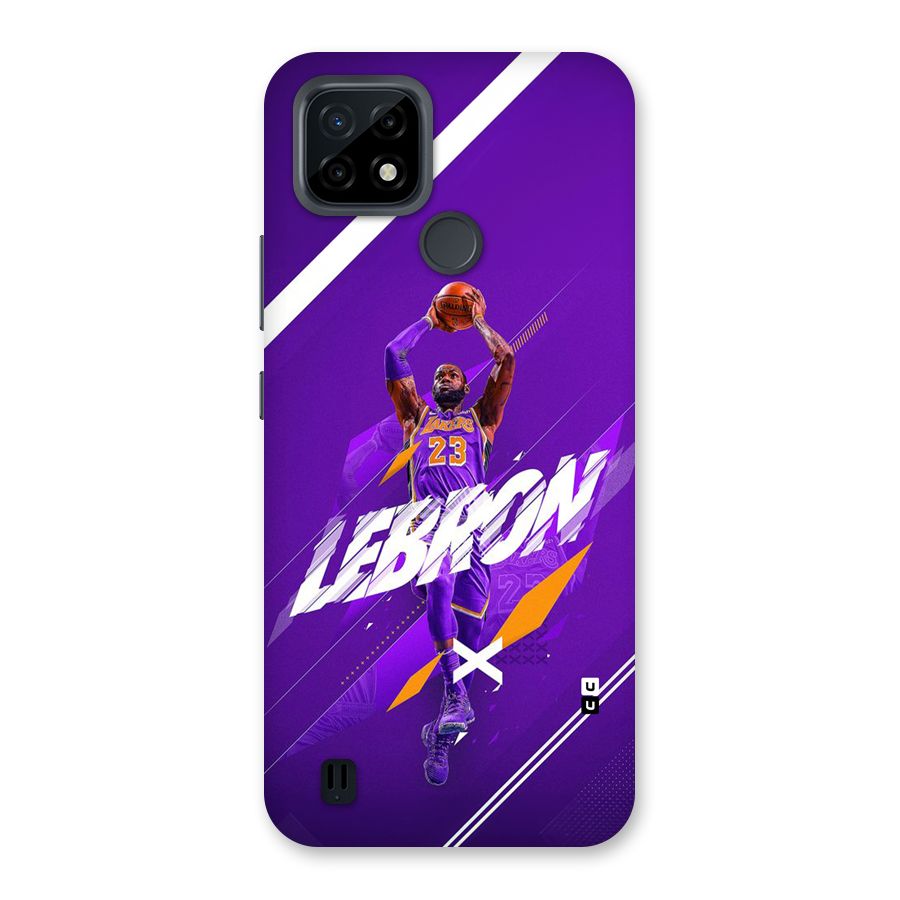 Basketball Star Back Case for Realme C21