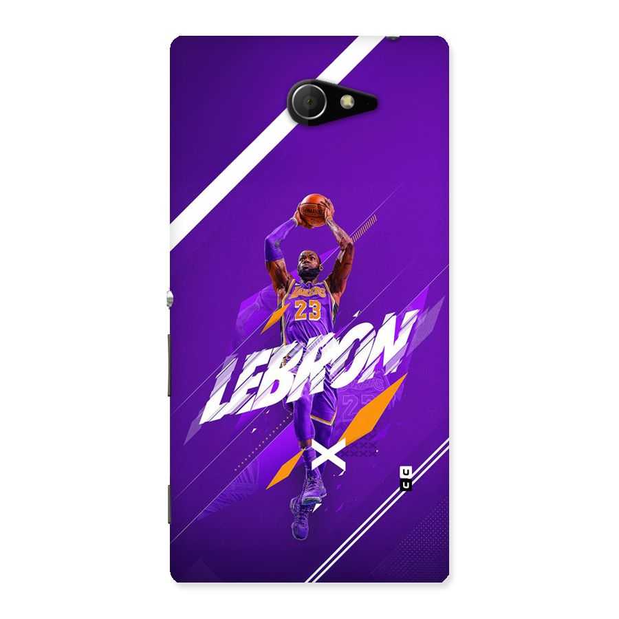 Basketball Star Back Case for Xperia M2