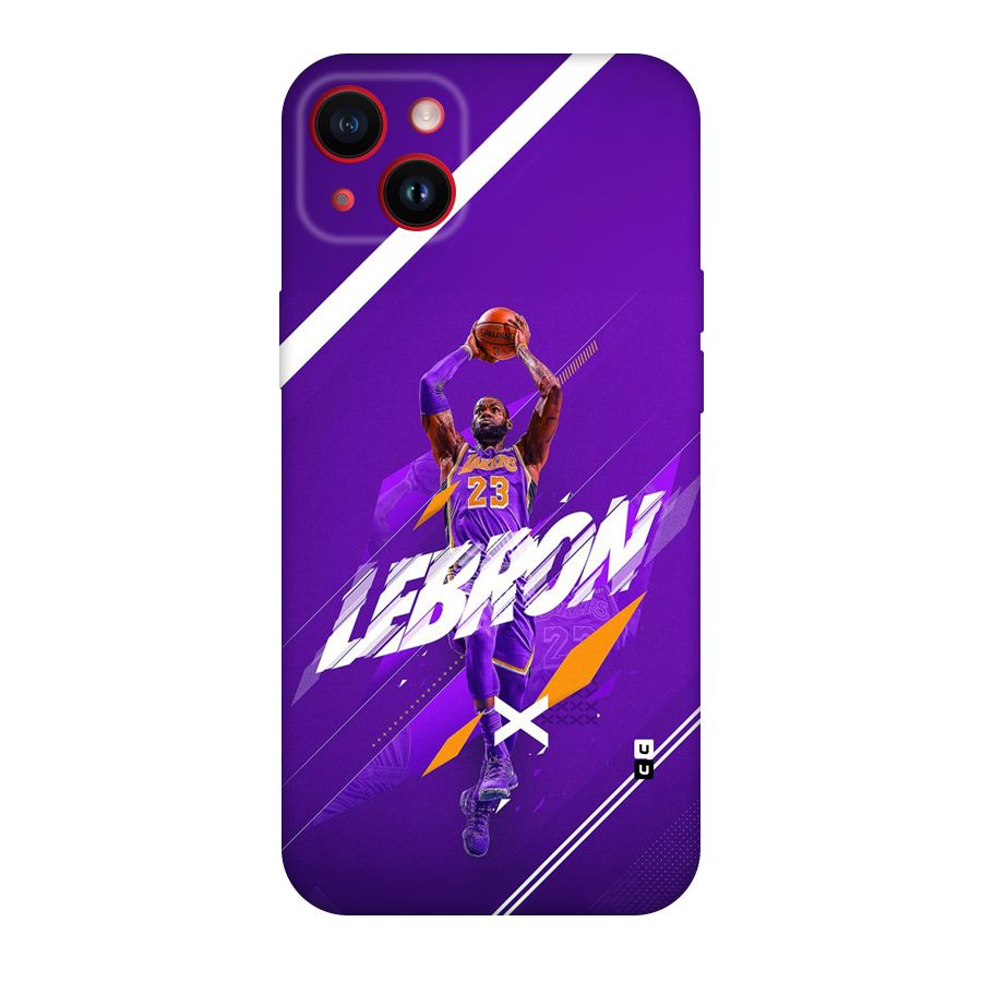 Basketball Star Back Case for iPhone 14 Plus
