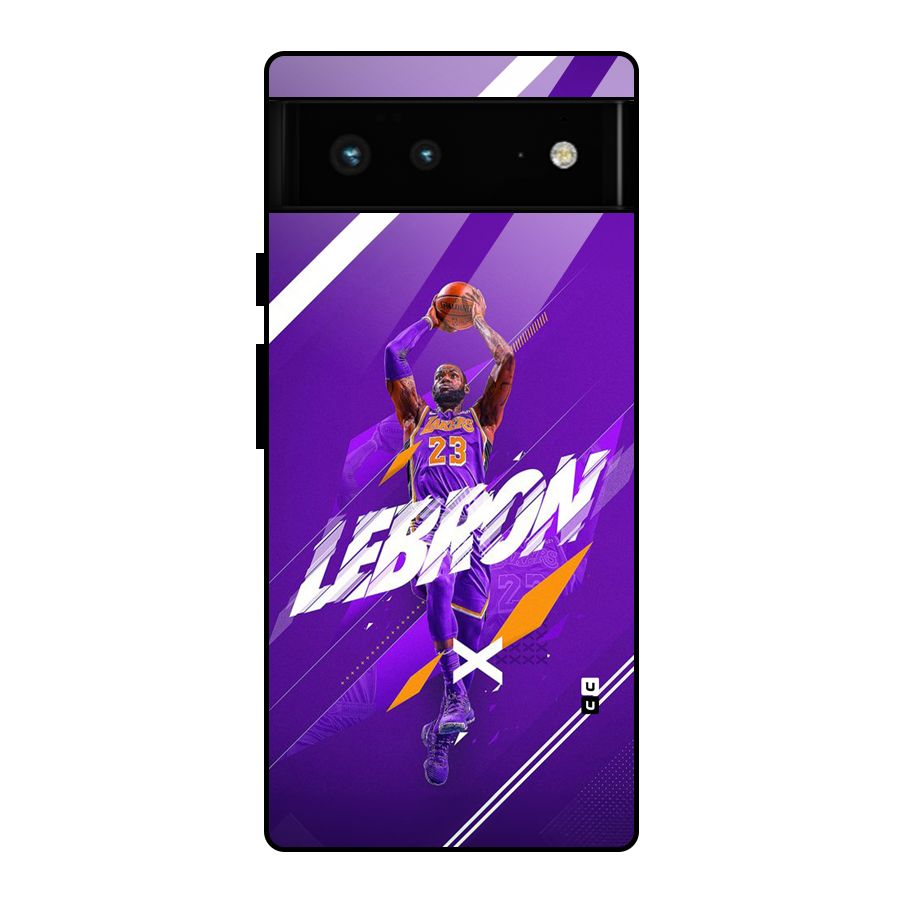 Basketball Star Glass Back Case for Google Pixel 6